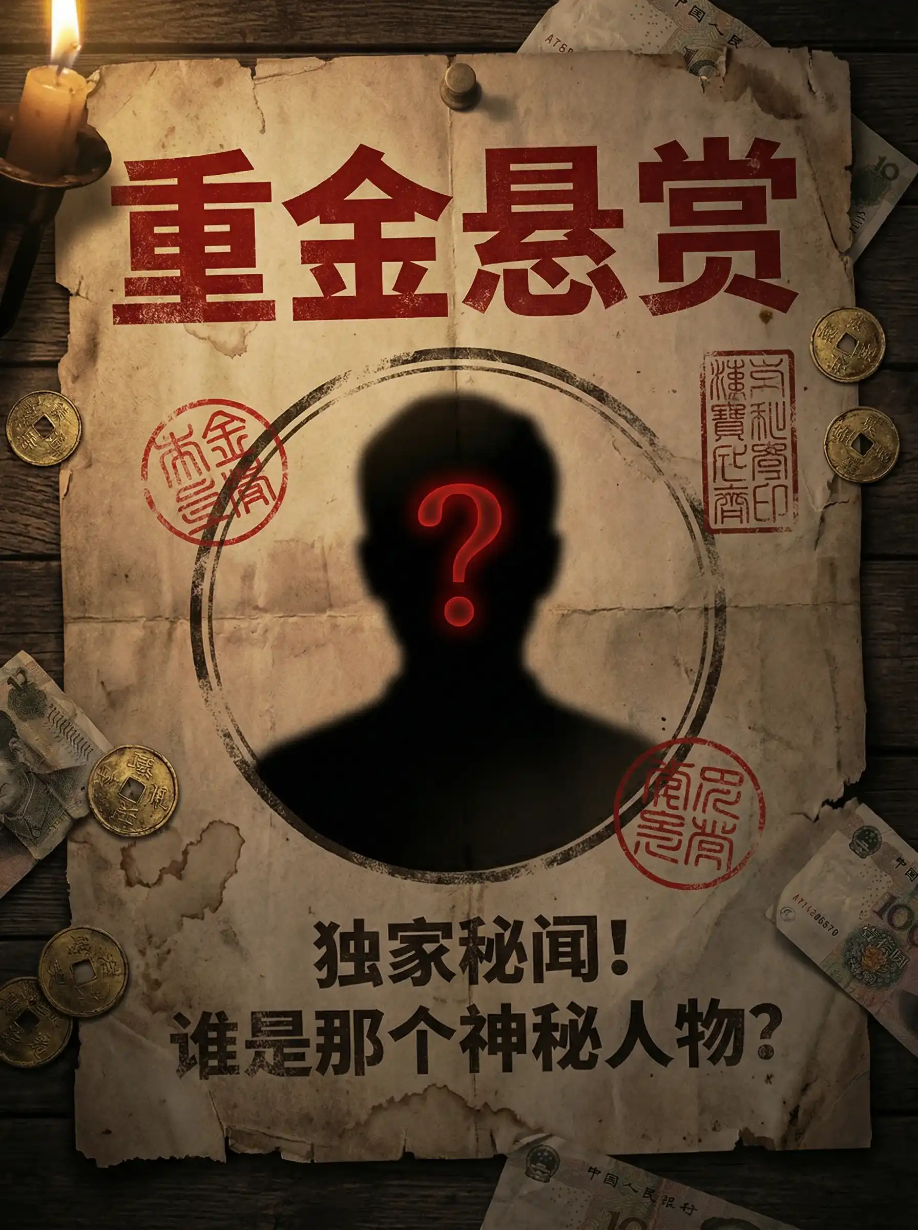 肮脏的交易 - 重金悬赏线索征集令